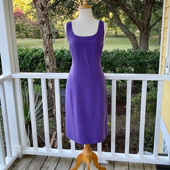 Armani Collezioni Violet Tank Dress - Picture 1 of 7